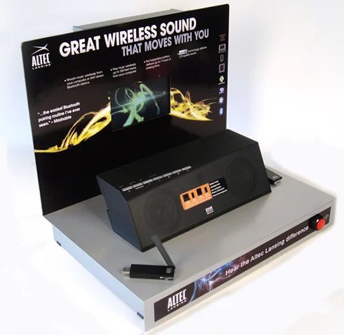 Altec Lansing: Retail displays and product shippers