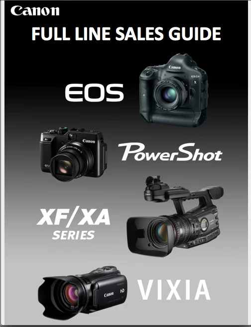 Canon USA: Training presentations and product guides